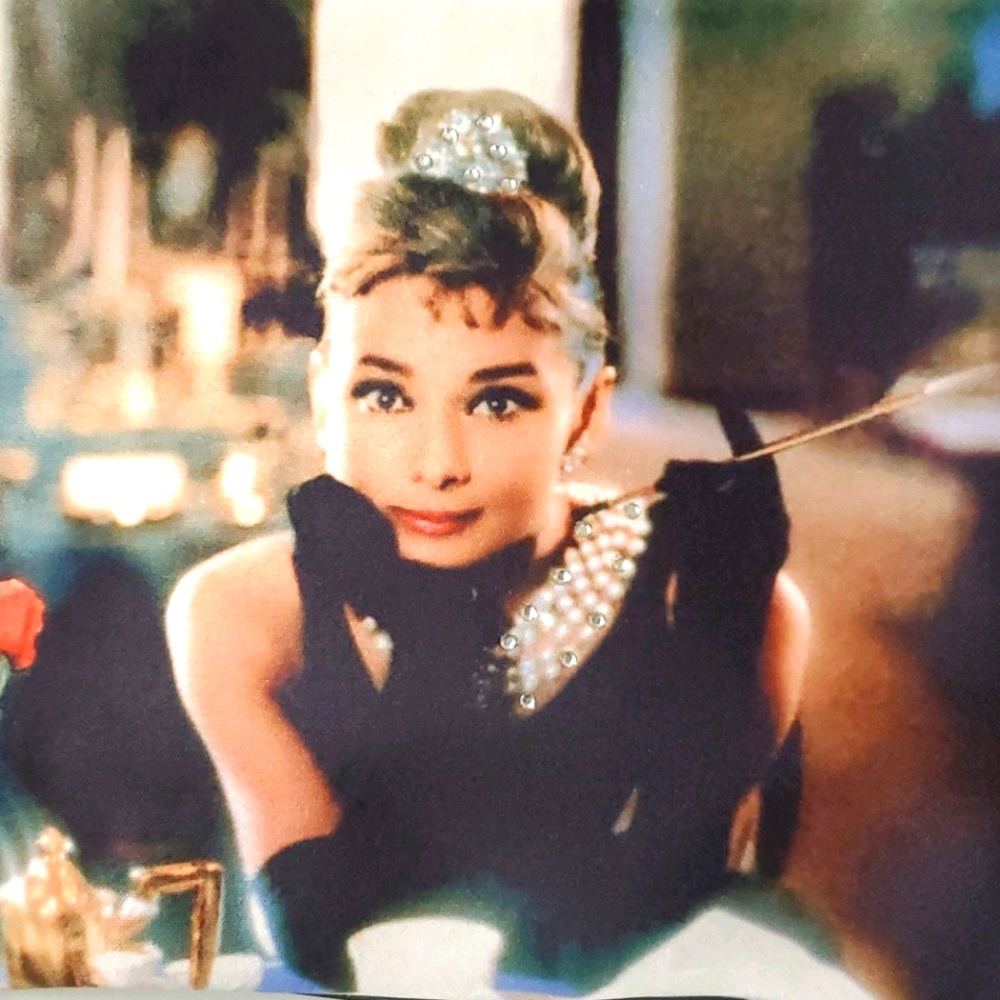 Breakfast at Tiffany's rhinestone purse